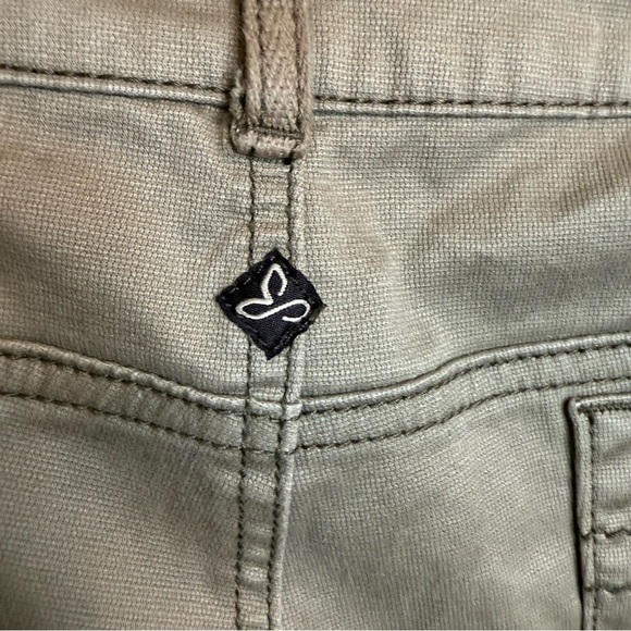 Prana | Tan Tall Straight Leg Stretch Pants | Sz 8T - Picture 4 of 5